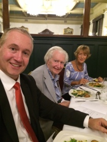 Oliver Greenfield, Tony Greenfield and Denise Lievesley