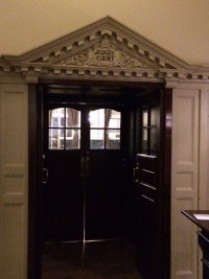 The entrance to the Judge's Court